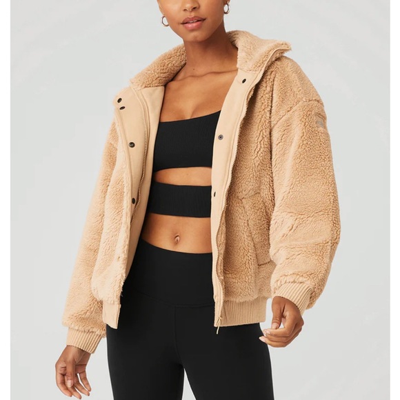 Alo Sherpa Varsity Jacket - Picture 2 of 5